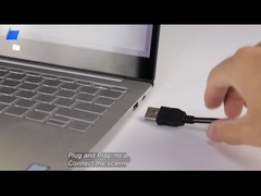 YHD-5700L Przewodowy laserowy skaner kodów kreskowych 1D